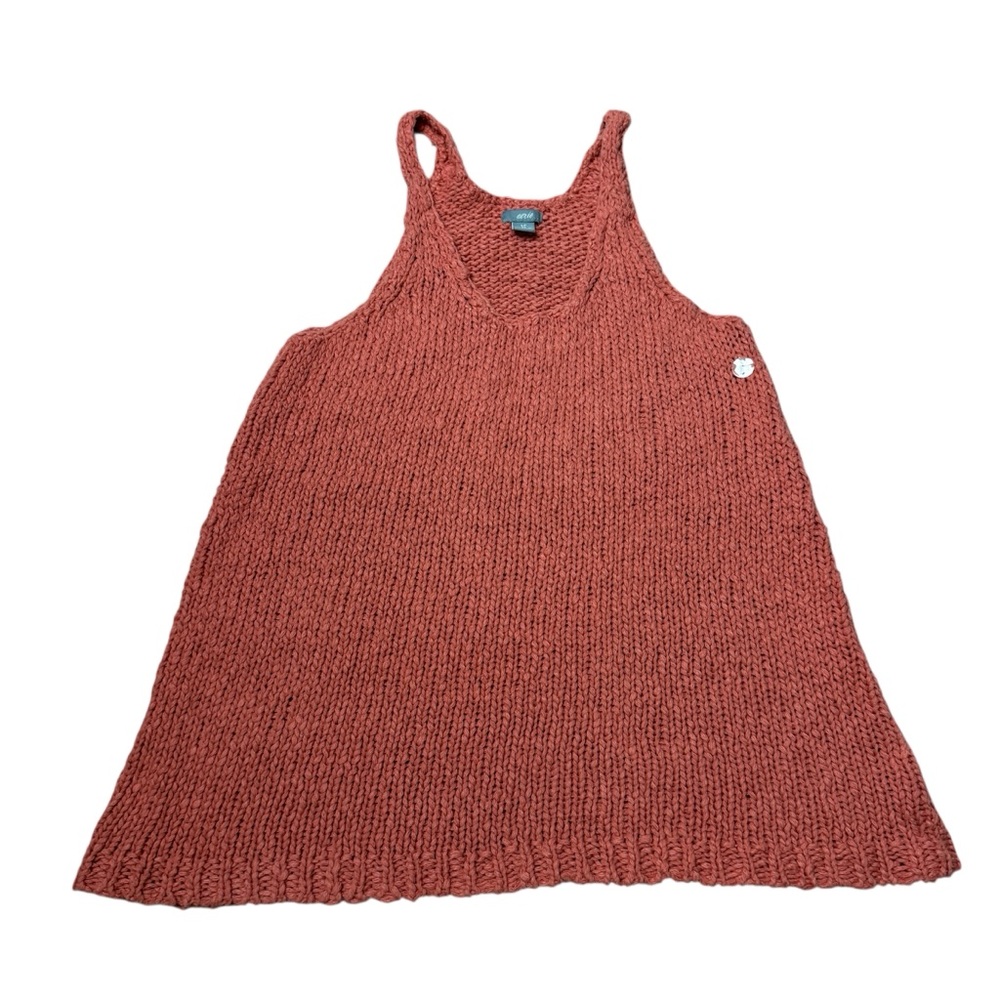 Aerie open knit crochet sweater tank top